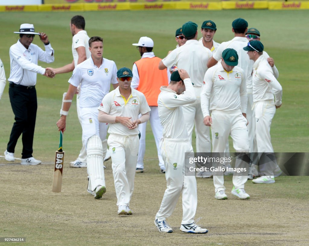 South Africa v Australia - 1st Test: Day 5