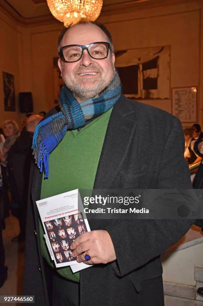 Markus Majowski attends the 'Die Niere' premiere on March 4, 2018 in Berlin, Germany.