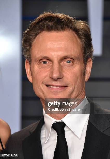 Actor Tony Goldwyn attends the 2018 Vanity Fair Oscar Party hosted by Radhika Jones at Wallis Annenberg Center for the Performing Arts on March 4,...