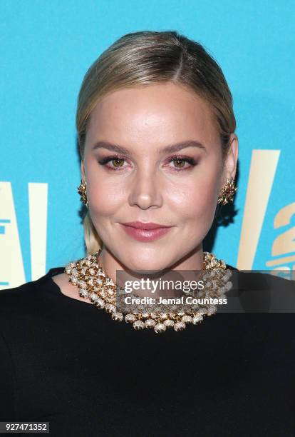 Actress Abbie Cornish attends the Fox Searchlight And 20th Century Fox Oscars Post-Party on March 4, 2018 in Los Angeles, California.