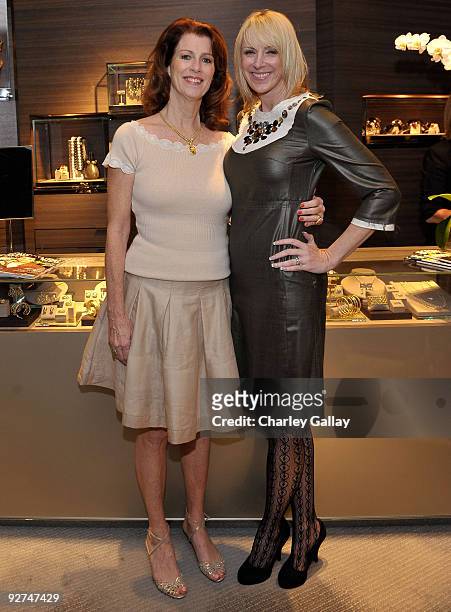 Noreen Fraser and Los Angeles Confidential Editor-In-Chief Allison Miller attend the Los Angeles Confidential Magazine and David Yurman Event for the...