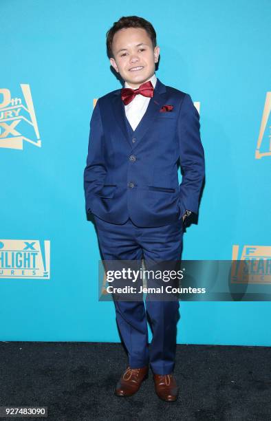 Actor Sam Humphrey attends the Fox Searchlight And 20th Century Fox Oscars Post-Party on March 4, 2018 in Los Angeles, California.