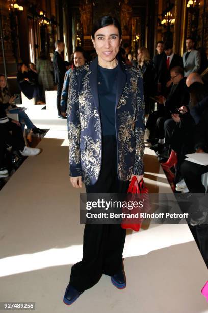 Choreographer Blanca Li attends the Stella McCartney show as part of the Paris Fashion Week Womenswear Fall/Winter 2018/2019 on March 5, 2018 in...