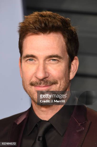 Dylan McDermott attends the 2018 Vanity Fair Oscar Party hosted by Radhika Jones at the Wallis Annenberg Center for the Performing Arts on March 4,...