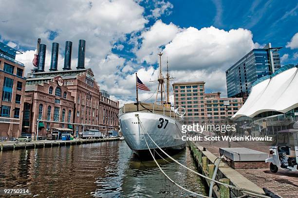 the ship - baltimore maryland stock pictures, royalty-free photos & images