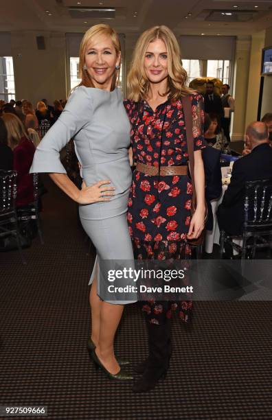 Tania Bryer and Donna Air attend Turn The Tables 2018 hosted by Tania Bryer and James Landale in aid of Cancer Research UK at BAFTA on March 5, 2018...