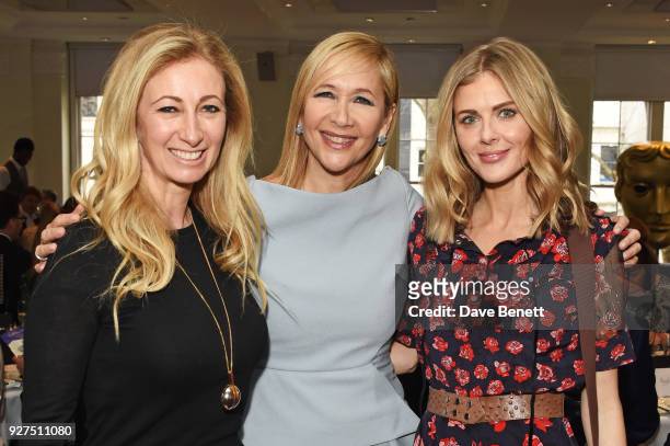 Jenny Halpern Prince, Tania Bryer and Donna Air attend Turn The Tables 2018 hosted by Tania Bryer and James Landale in aid of Cancer Research UK at...