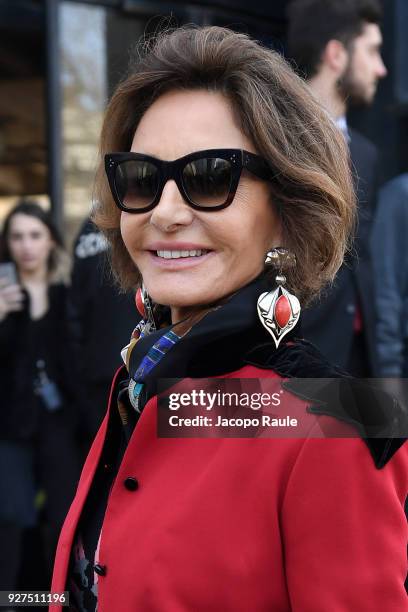 Nati Abascal attends the Giambattista Valli show as part of the Paris Fashion Week Womenswear Fall/Winter 2018/2019 on March 5, 2018 in Paris, France.