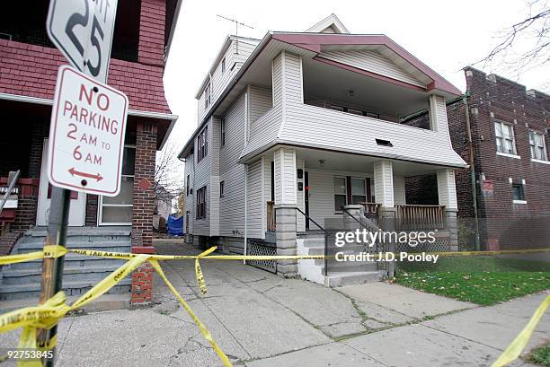 The home of Anthony Sowell is seen, November 4 in Cleveland, Ohio. Sowell has been in jail since last week, charged with murder, rape and kidnapping,...