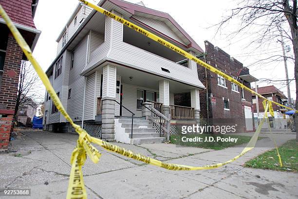 The home of Anthony Sowell is seen, November 4 in Cleveland, Ohio. Sowell has been in jail since last week, charged with murder, rape and kidnapping,...