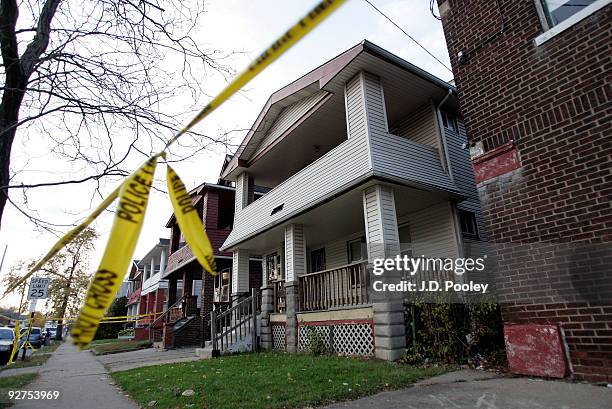 The home of Anthony Sowell is seen, November 4 in Cleveland, Ohio. Sowell has been in jail since last week, charged with murder, rape and kidnapping,...