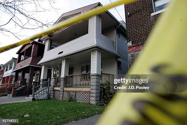 The home of Anthony Sowell is seen November 4 in Cleveland, Ohio. Sowell has been in jail since last week, charged with murder, rape and kidnapping,...