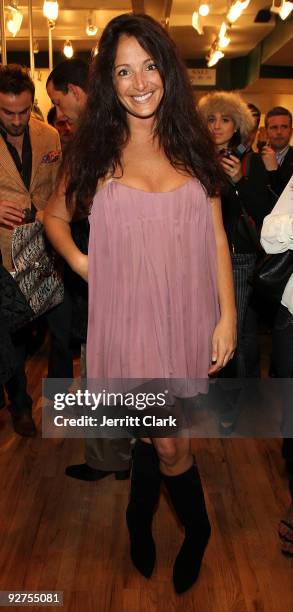 Socialite Emma Snowdon-Jones attends the opening of Second Time Around's Upper East Side location on November 3, 2009 in New York City.