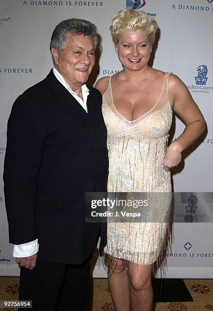 Tony Curtis and wife Jill Vandenberg