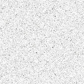 Monochrome abstract seamless vector texture. Rich noise effect for illustration and design.
