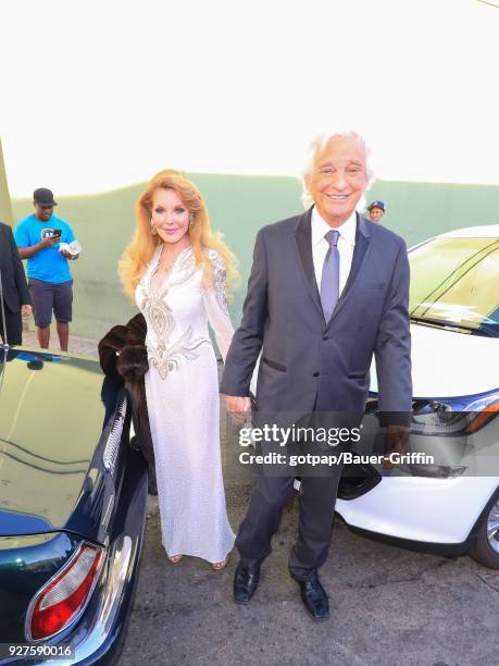 Rebecca Holden and Joel Diamond are seen on March 04, 2018 in Los Angeles, California.