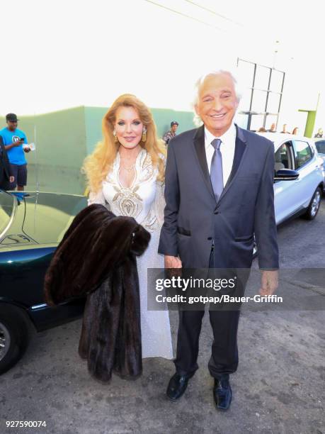 Rebecca Holden and Joel Diamond are seen on March 04, 2018 in Los Angeles, California.