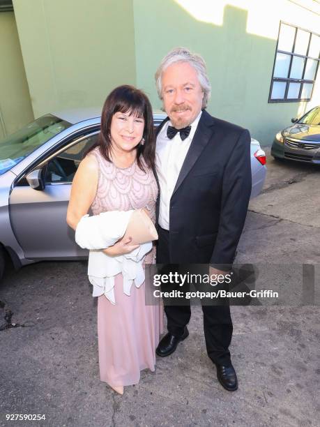 Stanley Livingston and Paula Drake are seen on March 04, 2018 in Los Angeles, California.