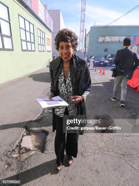 Marla Gibbs is seen on March 04, 2018 in Los Angeles, California.