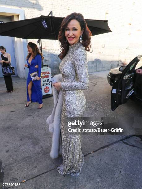 Sofia Milos is seen on March 04, 2018 in Los Angeles, California.