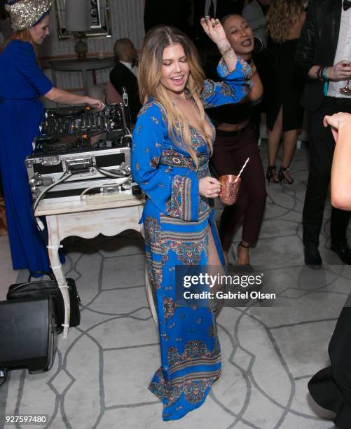 Chanel West Coast attends the Treats! annual Oscars party at the private residence of Jonas Tahlin, CEO of Absolut Elyx on March 4, 2018 in...