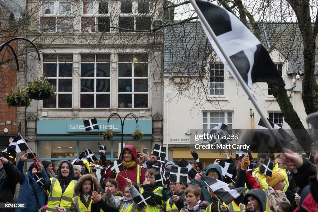 The Cornish Celebrate St Piran's Day