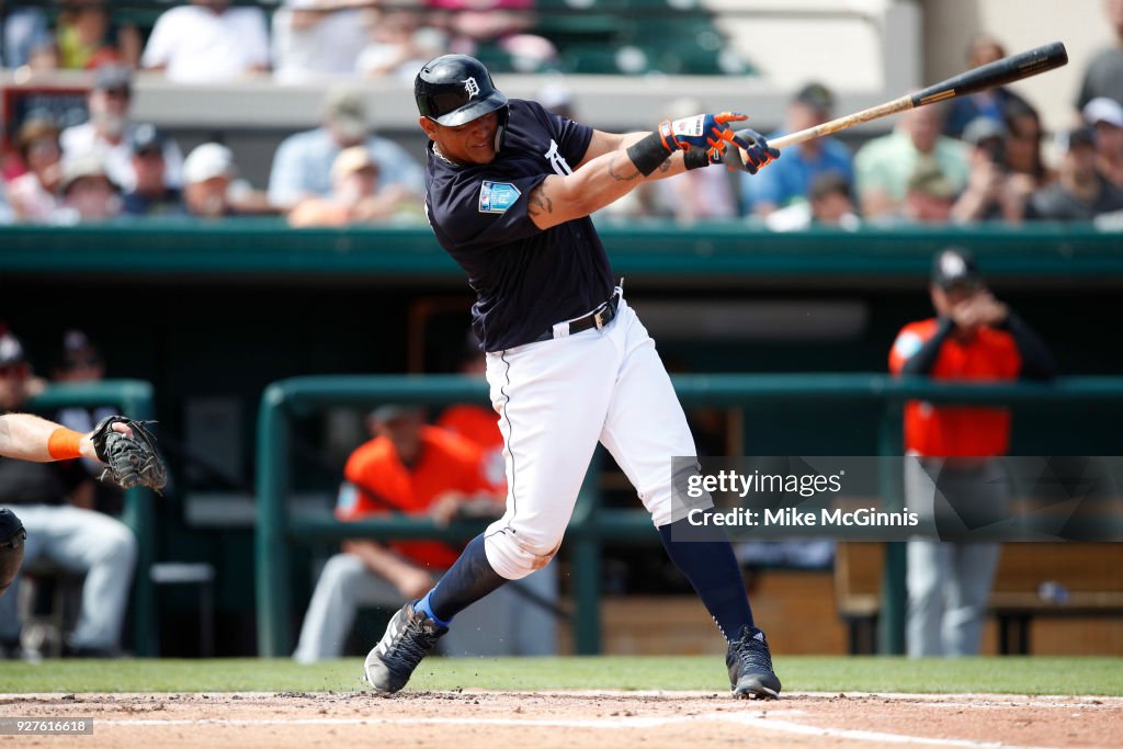 Miami Marlins v Detroit Tigers