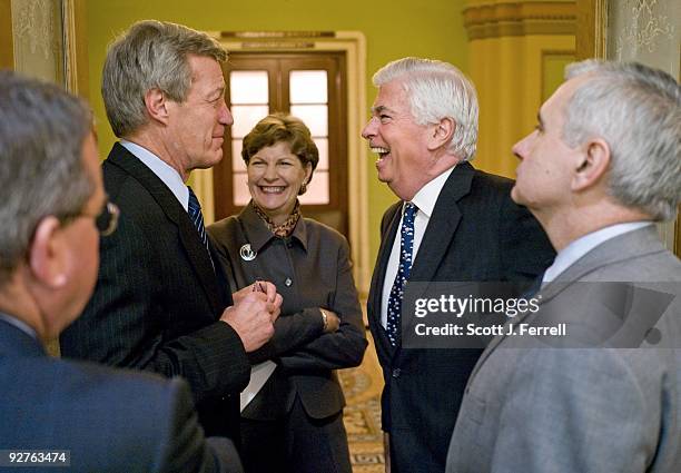 Senate Finance Chairman Max Baucus, D-Mont., Sen. Jeanne Shaheen, D-N.H., Senate Health Education, Labor and Pensions Chairman Christopher J. Dodd,...