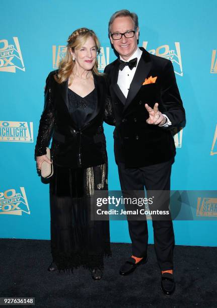 Actor/director Paul Feig and Laurie Feig attend the Fox Searchlight And 20th Century Fox Oscars Post-Party on March 4, 2018 in Los Angeles,...