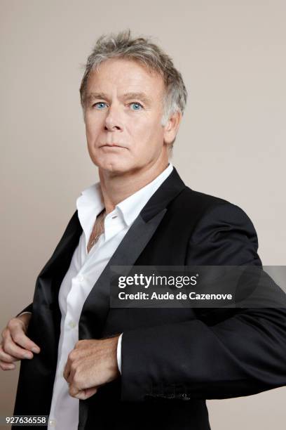 Actor Franck Dubosc is photographed for Self Assignment on September 2017 in Paris, France.