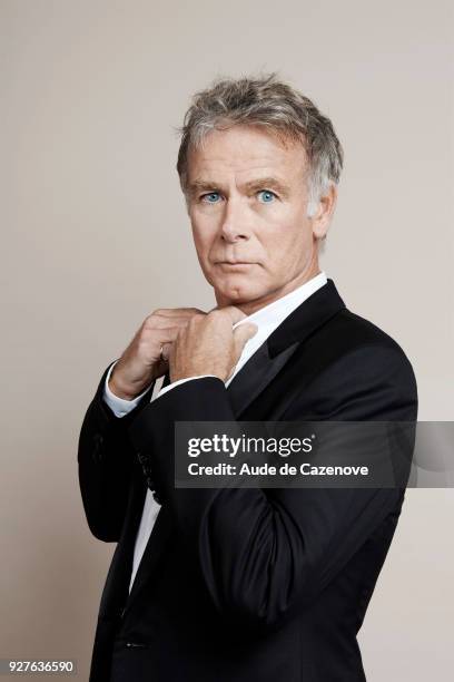 Actor Franck Dubosc is photographed for Self Assignment on September 2017 in Paris, France.