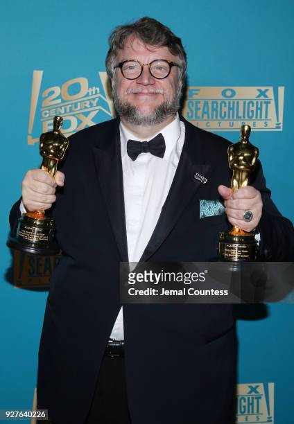 Director Guillermo del Toro attends the Fox Searchlight And 20th Century Fox Oscars Post-Party on March 4, 2018 in Los Angeles, California.