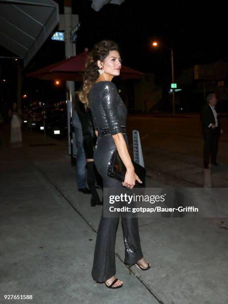 Blanca Blanco is seen on March 04, 2018 in Los Angeles, California.