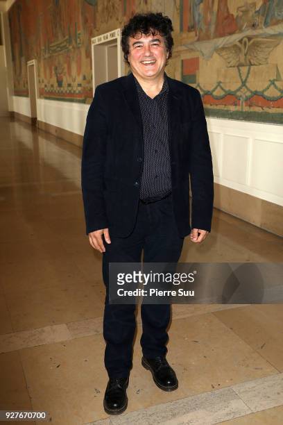 Patrick Pelloux attends the Agnes B show as part of the Paris Fashion Week Womenswear Fall/Winter 2018/2019 on March 5, 2018 in Paris, France.
