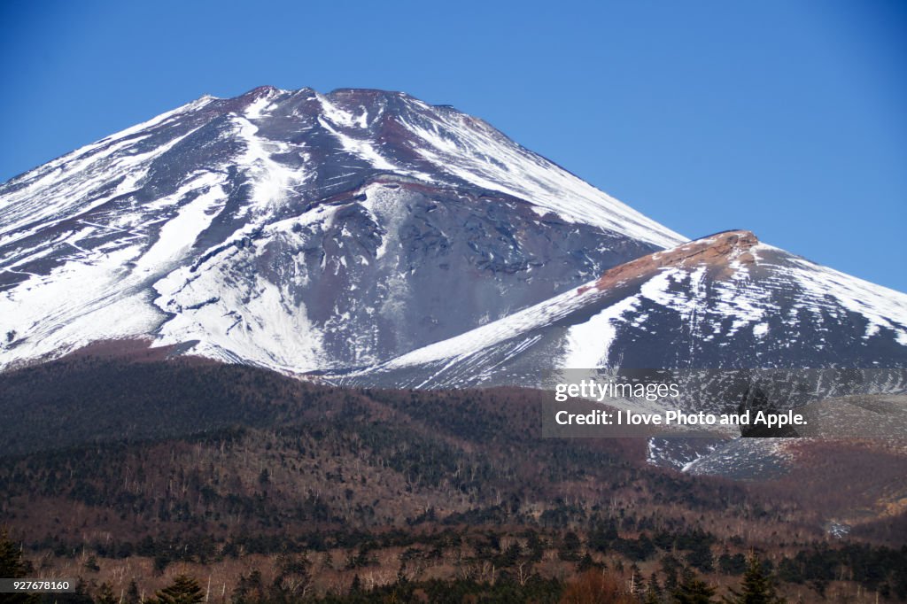 Fuji scenery at Mizugatsuka park