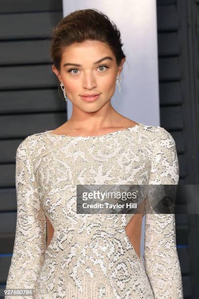 Daniela Lopez Osorio attends the 2018 Vanity Fair Oscar Party hosted by Radhika Jones at the Wallis Annenberg Center for the Performing Arts on March...