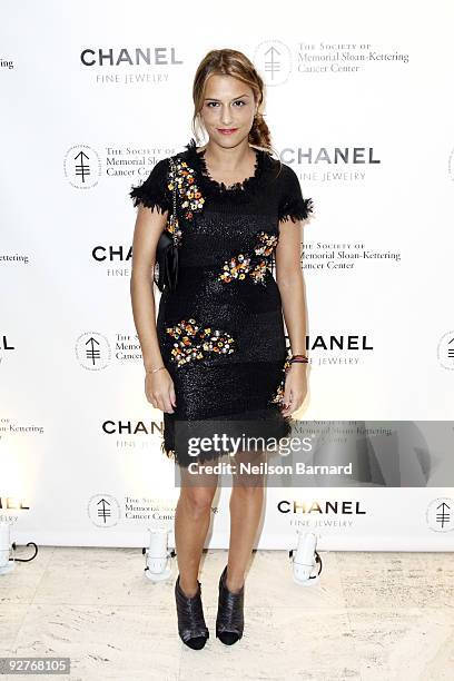 Designer Charlotte Ronson attends the CHANEL Fine Jewelry Hosts "Fête d'Hiver" Benefit at Four Seasons Restaurant on November 4, 2009 in New York,...