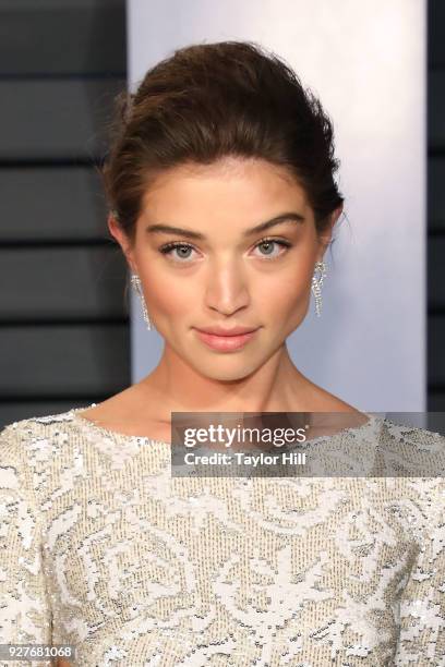 Daniela Lopez Osorio attends the 2018 Vanity Fair Oscar Party hosted by Radhika Jones at the Wallis Annenberg Center for the Performing Arts on March...