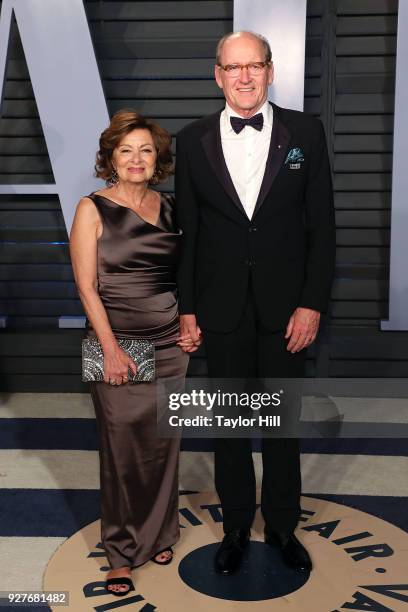 Richard Jenkins attends the 2018 Vanity Fair Oscar Party hosted by Radhika Jones at the Wallis Annenberg Center for the Performing Arts on March 4,...