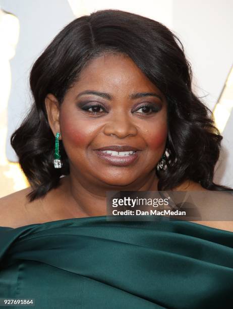 Actor Octavia Spencer attends the 90th Annual Academy Awards at Hollywood & Highland Center on March 4, 2018 in Hollywood, California.