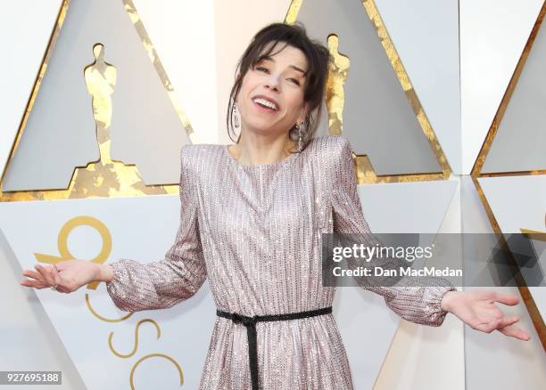 Actor Sally Hawkins attends the 90th Annual Academy Awards at Hollywood & Highland Center on March 4, 2018 in Hollywood, California.