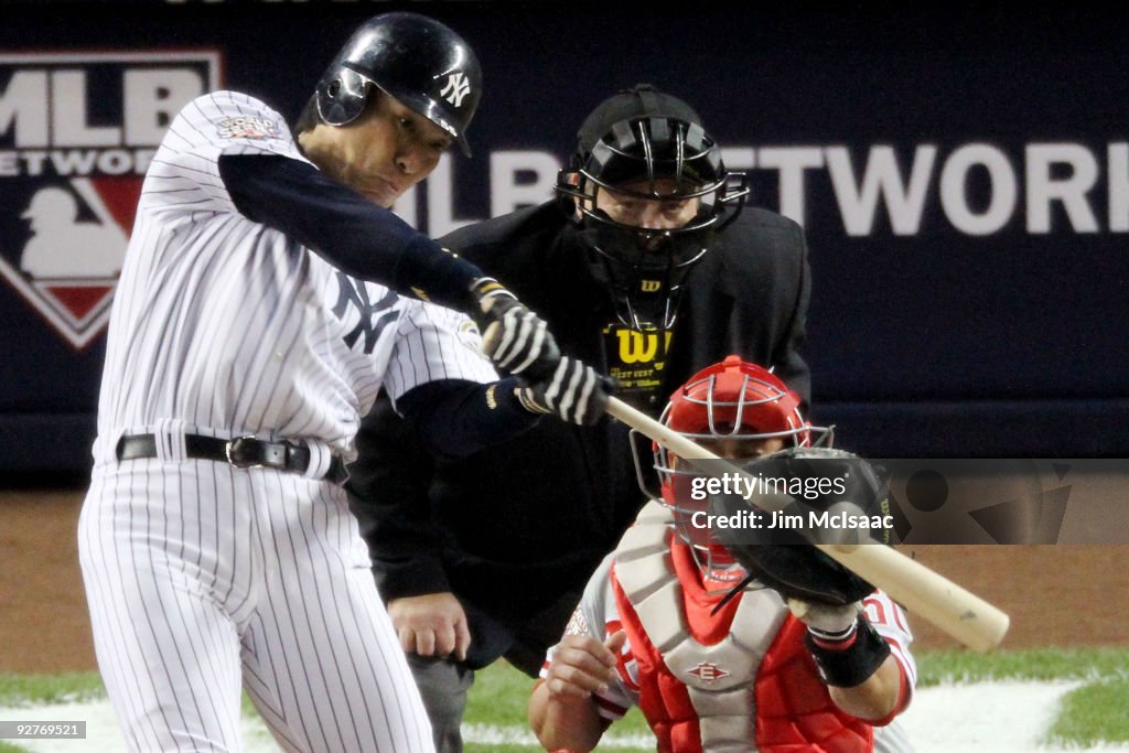 Philadelphia Phillies v New York Yankees, Game 6