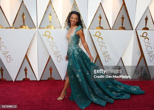 Betty Gabriel attends the 90th Annual Academy Awards at Hollywood & Highland Center on March 4, 2018 in Hollywood, California.
