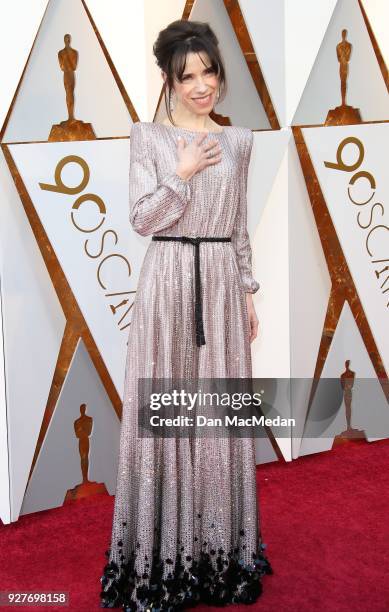 Actor Sally Hawkins attends the 90th Annual Academy Awards at Hollywood & Highland Center on March 4, 2018 in Hollywood, California.