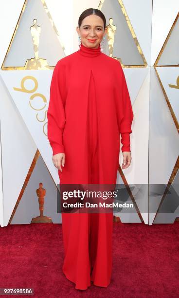 Actor Maya Rudolph attends the 90th Annual Academy Awards at Hollywood & Highland Center on March 4, 2018 in Hollywood, California.