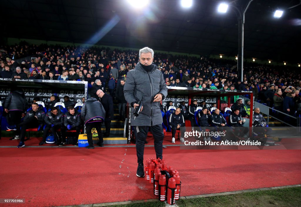 Crystal Palace v Manchester United - Premier League