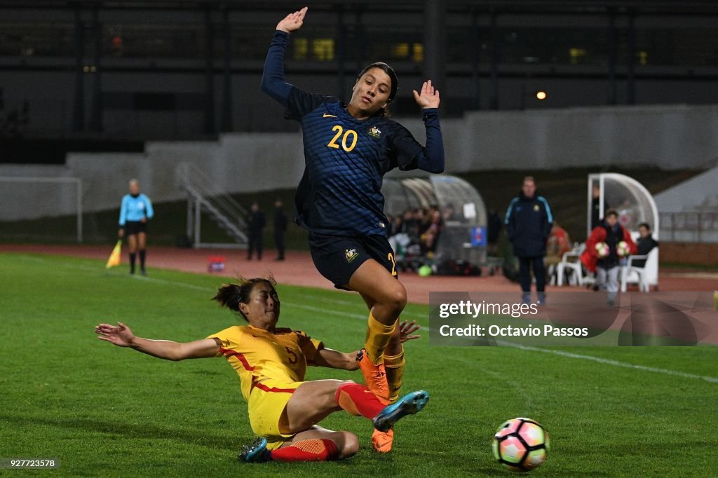 Australia v China - Algarve Cup