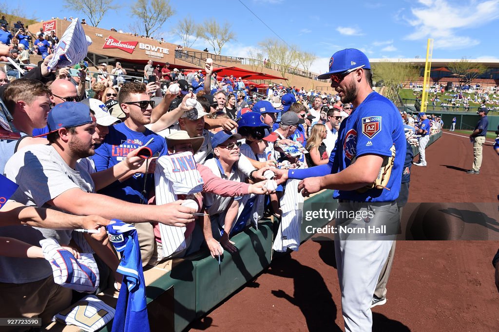 Chicago Cubs v Colorado Rockies