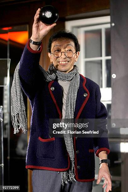 Shock founder Kikuo Ibe attends the G-Shock 25th anniversary party 'Shock The World' at Admiralspalast on November 4, 2009 in Berlin, Germany.