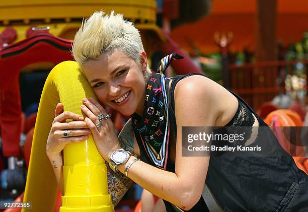 Ruby Rose launches Dreamworld's new summer attraction where MTV will broadcast live from the popular theme park from December 26 to January 22, at...